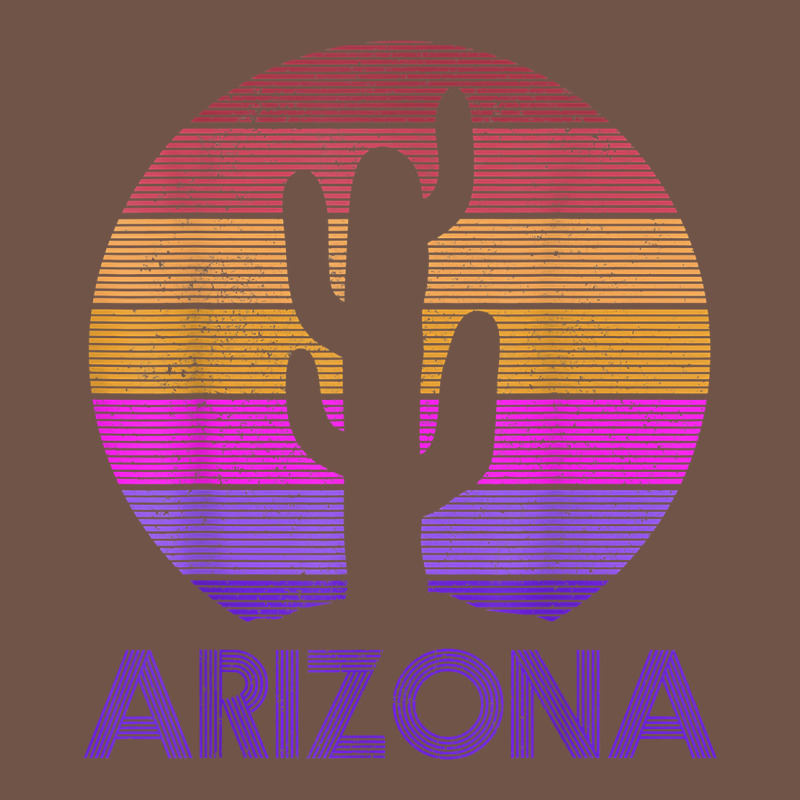 Arizona   Vintage Retro Cactus Souvenir Gift T Shirt Premium Sweatshirt by linhVisuals | Teevron