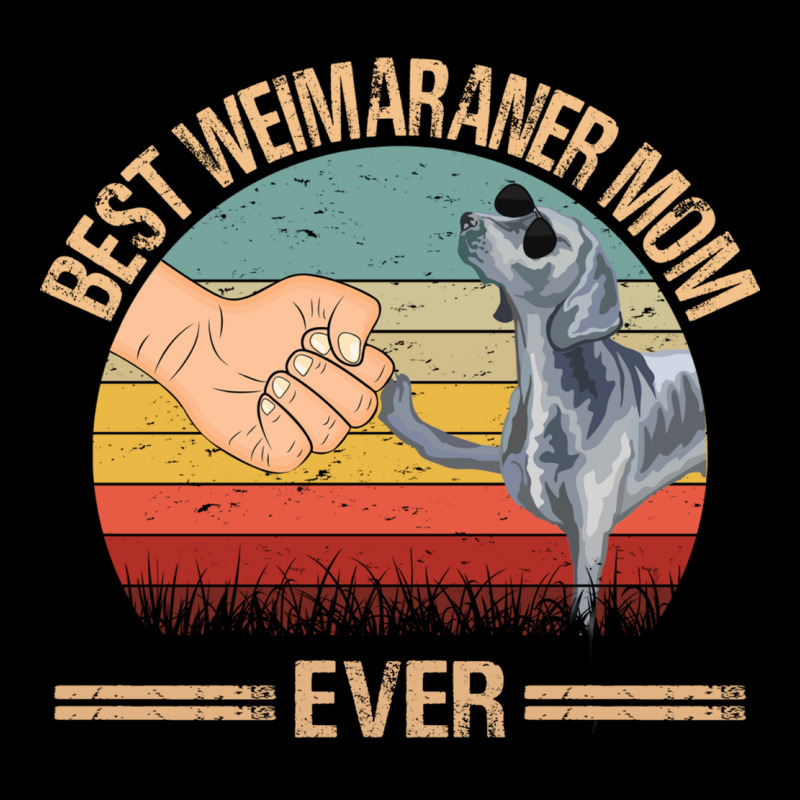 Best Weimaraner Mom Ever Mom Gift Mother's Day Premium Sweatshirt by linhVisuals | Teevron