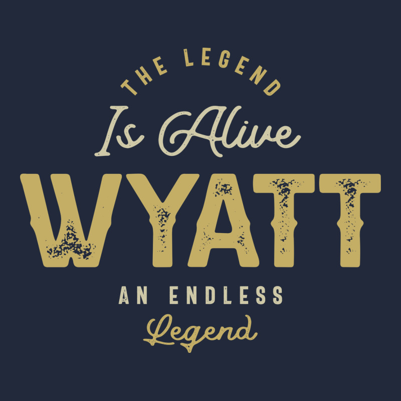 The Legend Wyatt Funny Personalized Name Premium Sweatshirt by linhVisuals | Teevron