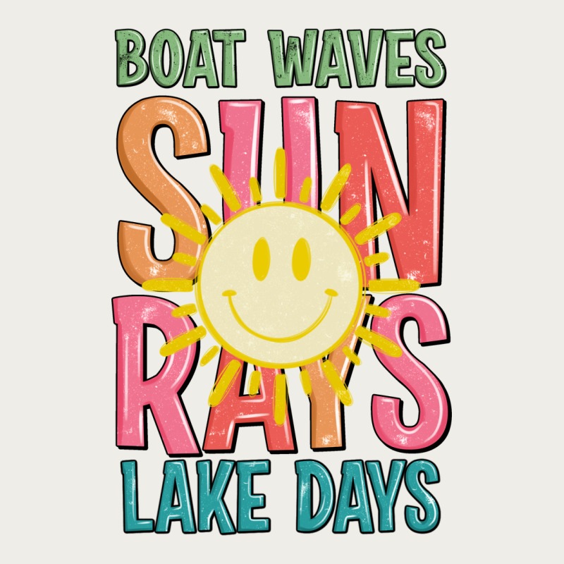 Boat Waves Sun Rays Lake Days Zipper Hoodie by JahusDesignShop | Teevron