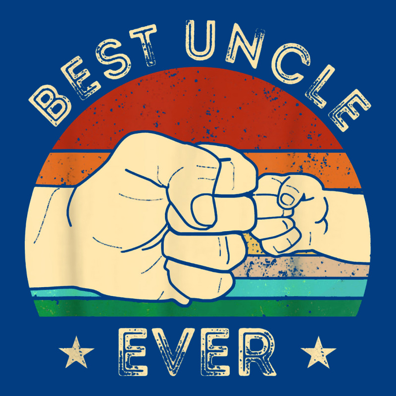 Vintage Best Uncle Ever Fist Bump Funny Uncle Fathers Day Premium Sweatshirt by linhVisuals | Teevron