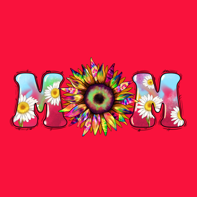 Tie Dye Sunflower Mom Mother's Day Classic Tee by HowdyJamesFarm | Teevron