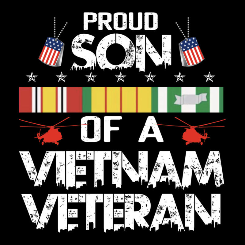 Proud Son Of A Vietnam Veteran Father's Day Premium Sweatshirt by linhVisuals | Teevron
