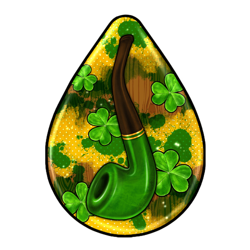 St.patrick's Teardrop Earrings Urban Heavy Tee by FaDigitalArtStudio | Teevron