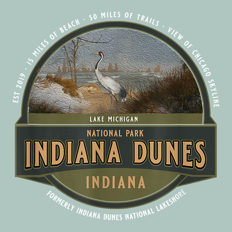Indiana Dunes National Park Lake Michigan Beach Trails T Shirt Premium Sweatshirt by linhVisuals | Teevron