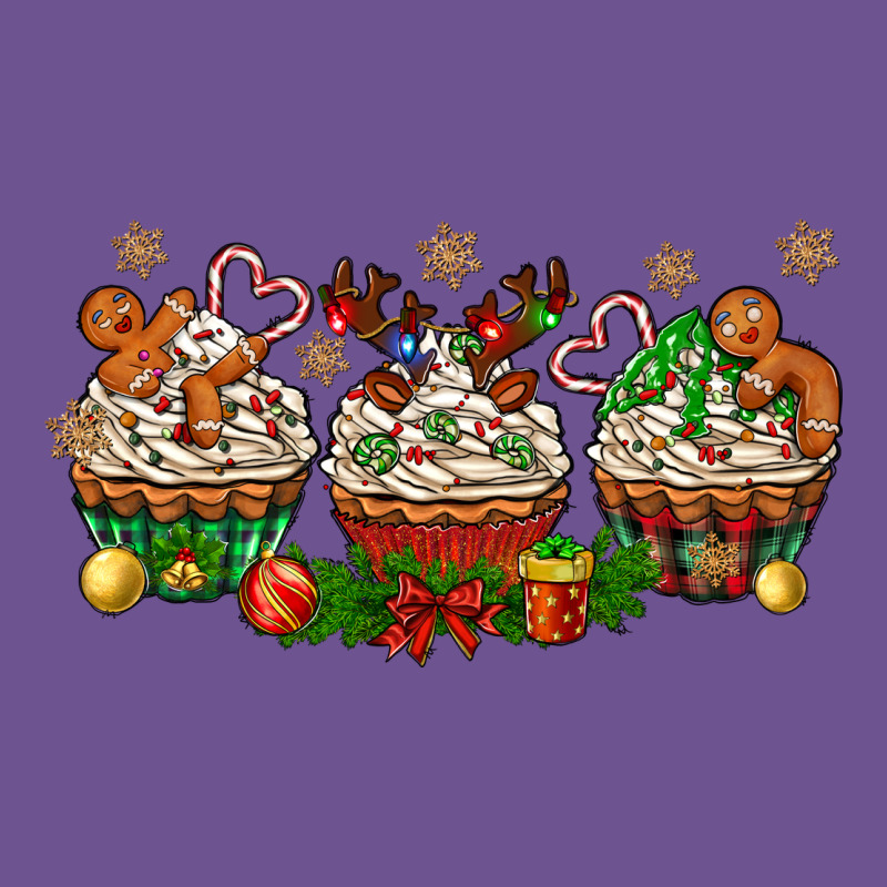 Christmas Cupcake With Gingerbreads Bbs Vintage Tee by BundleAndBundleShop | Teevron