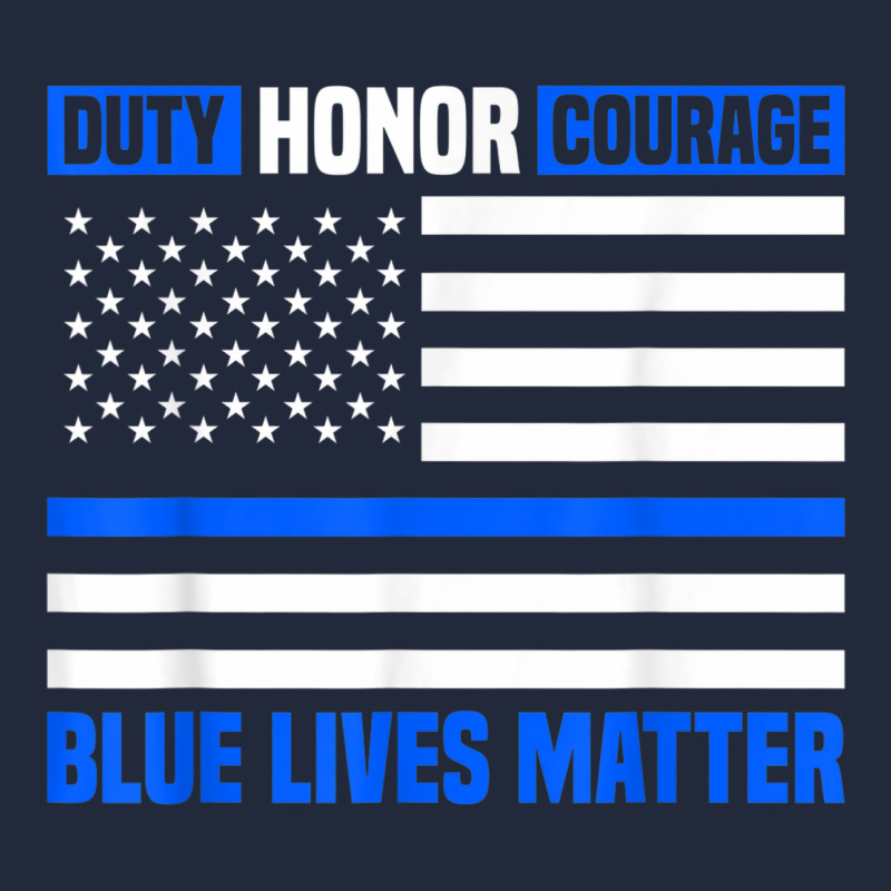 Blue Lives Matter For Police Officer Premium Sweatshirt by linhVisuals | Teevron