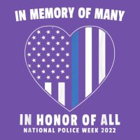 National Police Week Shirt In Memory And Honor Us Flag Premium Sweatshirt | Teevron