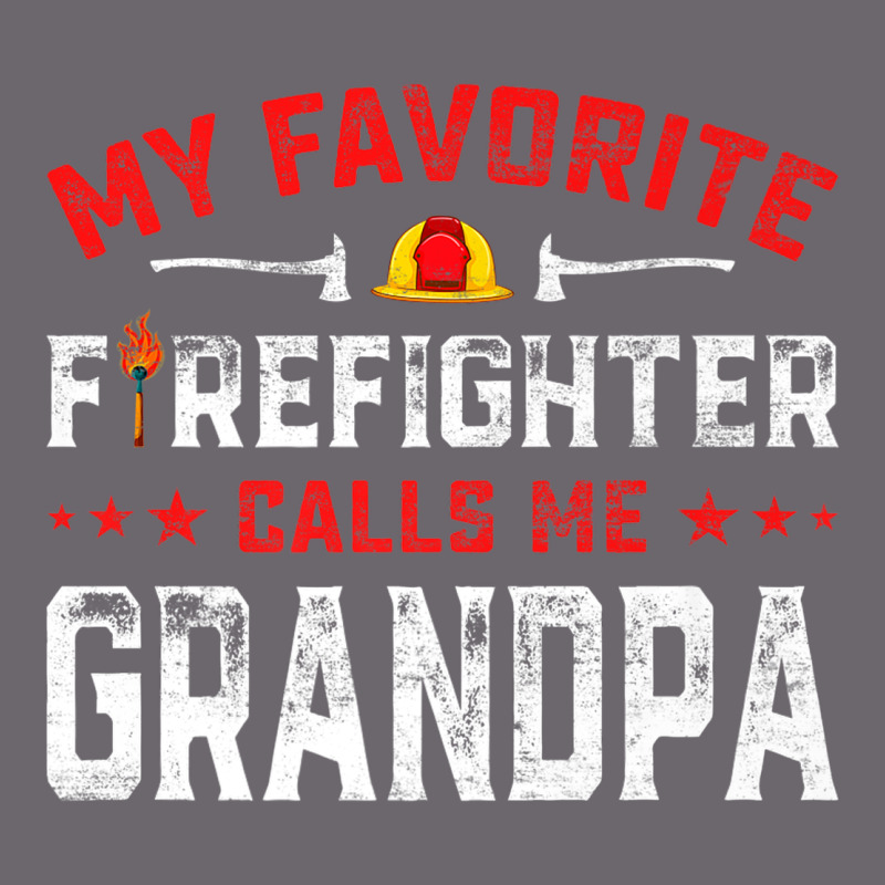 Mens Father's Day My Favorite Firefighter Calls Me Grandpa Premium Premium Sweatshirt by linhVisuals | Teevron