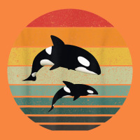 Orca Family Vintage Retro Art, Killer Whale Family Premium Sweatshirt | Teevron