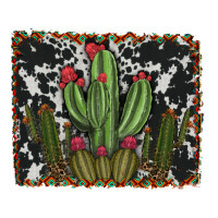 Aztec Cowhide Cacti Premium Tee | Teevron