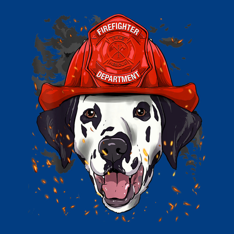 Dalmatian Firefighter Dalmatian Dog Lover Premium Sweatshirt by linhVisuals | Teevron