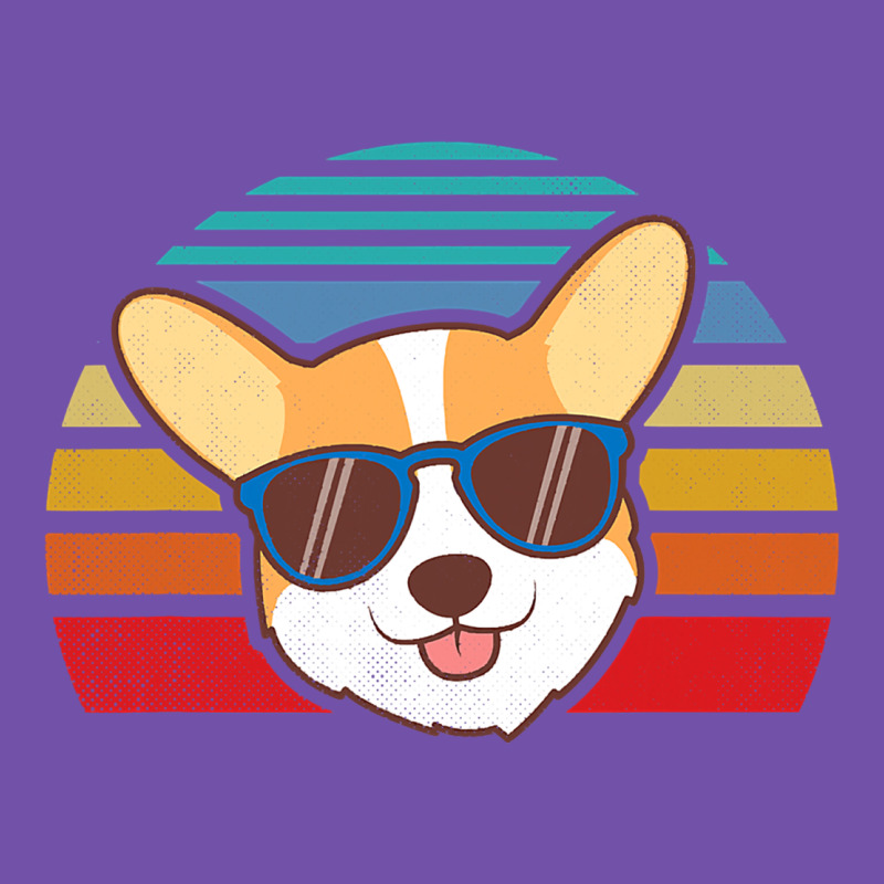 Cool Corgi Vintage 80s Dog Lover Premium Sweatshirt by linhVisuals | Teevron