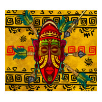 african mask tumbler | Teevron