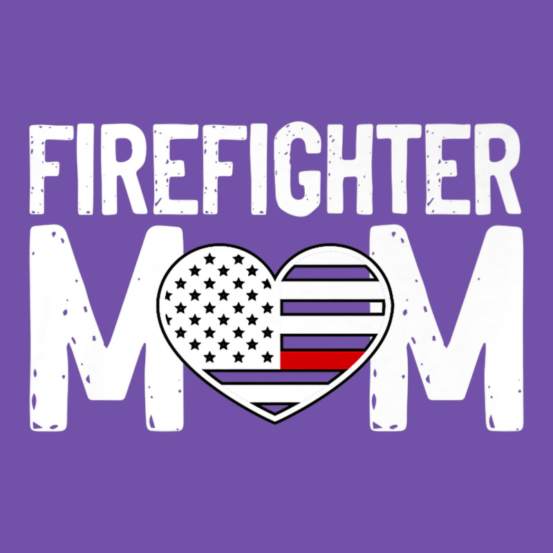 Female Firefighter Mom Thin Red Line Flag Firefighting Premium Premium Sweatshirt by linhVisuals | Teevron