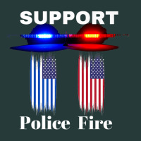 Support Our Police & Fire Departments   1st Responders Premium Premium Sweatshirt | Teevron