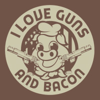 I Love Guns Bacon Pork Pig Funny Gun Premium Sweatshirt | Teevron
