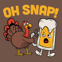 Oh Snap Thanksgiving Cute Turkey Day Premium Sweatshirt | Teevron