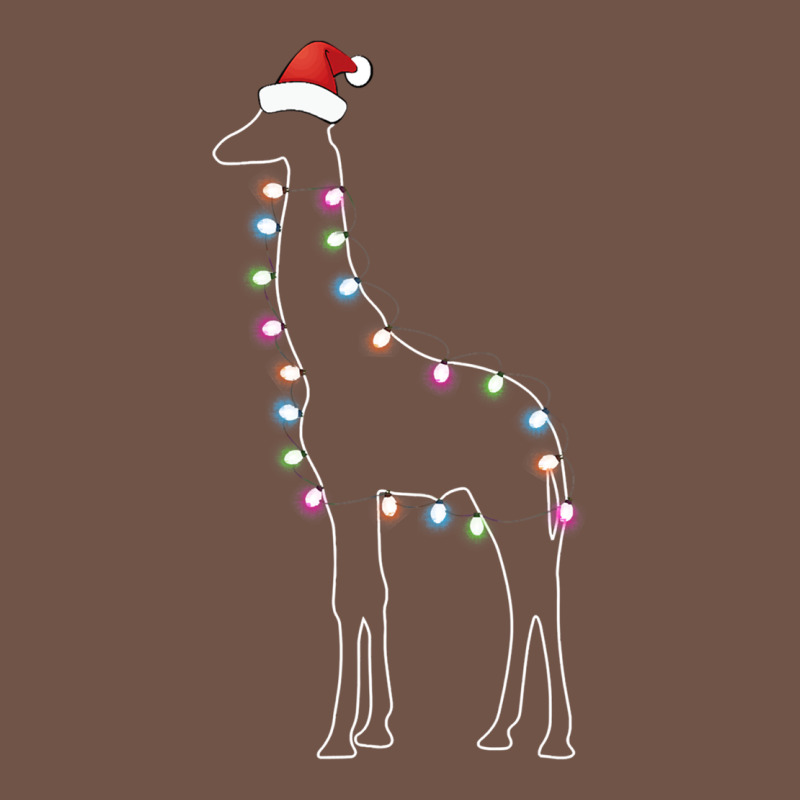 Santa Giraffe Christmas Color Led Premium Sweatshirt by linhVisuals | Teevron