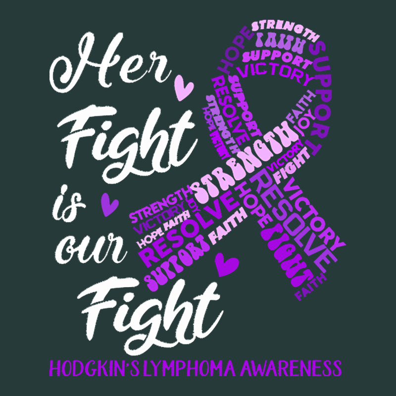 Hodgkins Lymphoma Awareness T  Shirt Hodgkin's Lymphoma Awareness Her Premium Sweatshirt by linhVisuals | Teevron