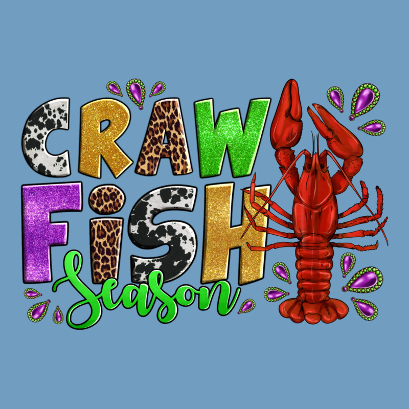 Crawfish Season Mardi Gras Carnival Urban Heavy Tee by Jasminsmagicworld | Teevron