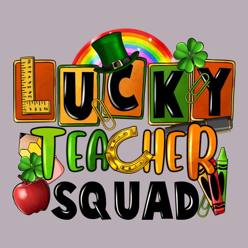 Lucky Teacher Squad Vintage Tee by FaDigitalArtStudio | Teevron