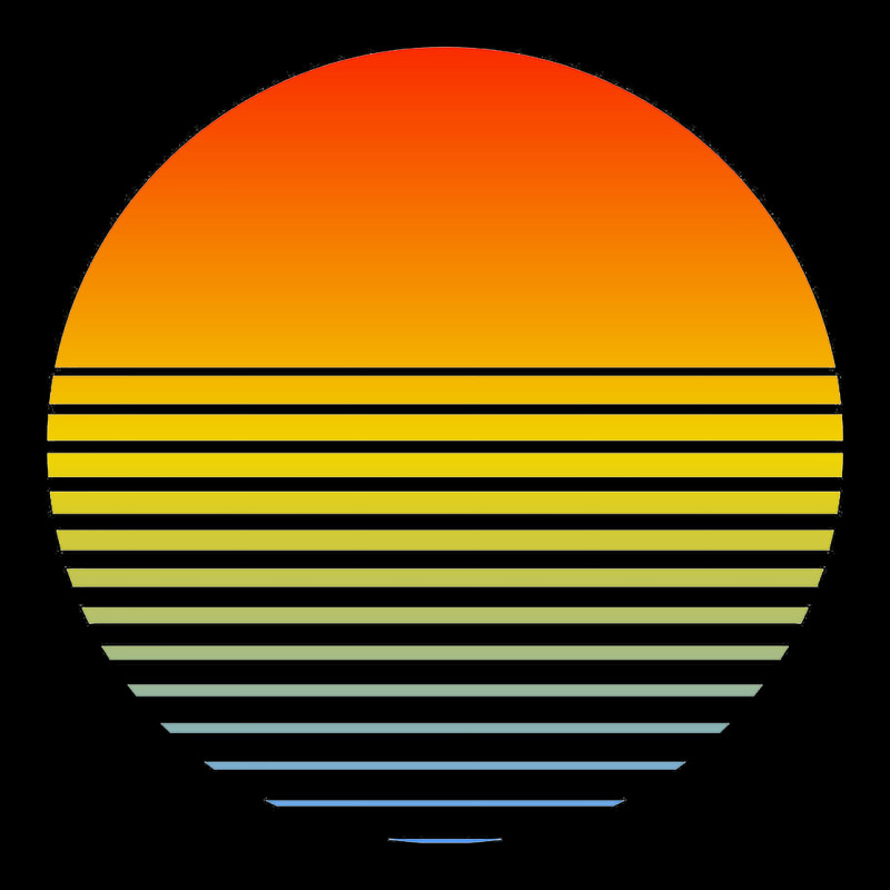 Retro Sunset Premium Sweatshirt by linhVisuals | Teevron