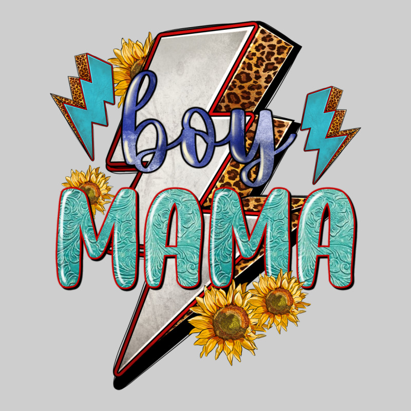Boy Mama Lightning Bold Mother's Day Premium Tee by HowdyJamesFarm | Teevron