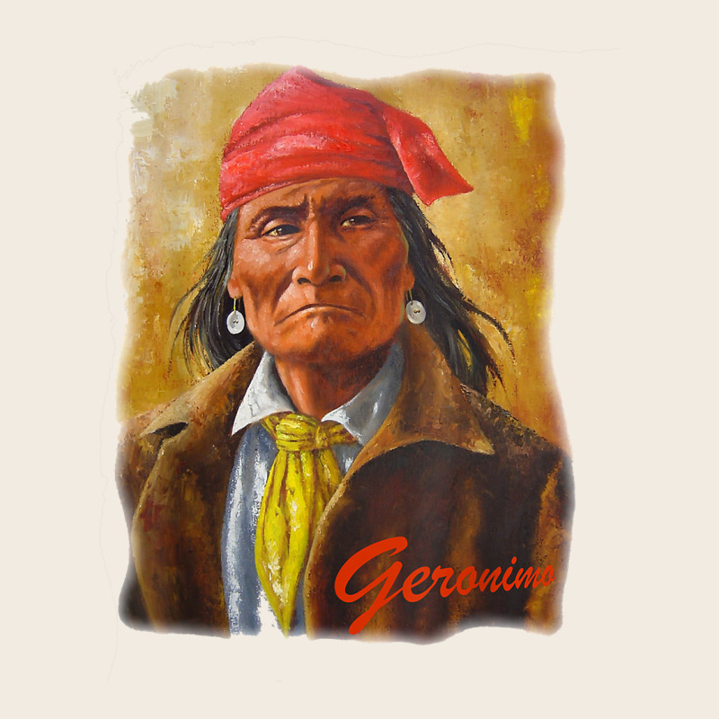 Geronimo Apache Warrior Native American T Shirt Premium Sweatshirt by linhVisuals | Teevron
