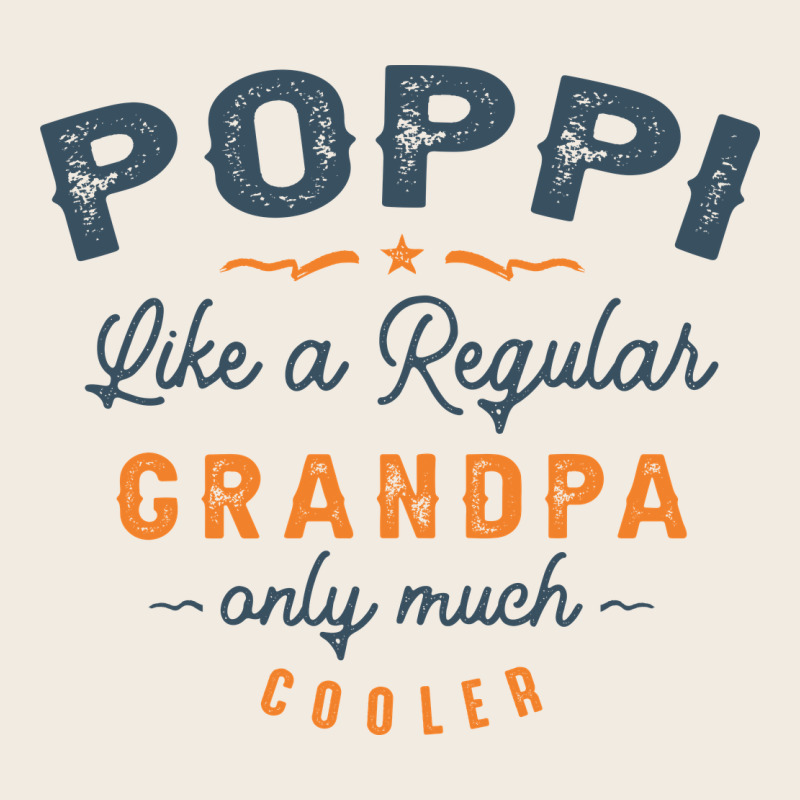 Mens Poppi Like A Regular Grandpa Funny Fathers Day Premium Sweatshirt by linhVisuals | Teevron