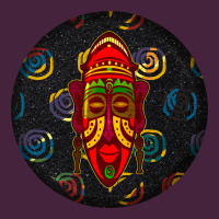 African Masks Round Earrings 2 Long Sleeve Tee | Teevron