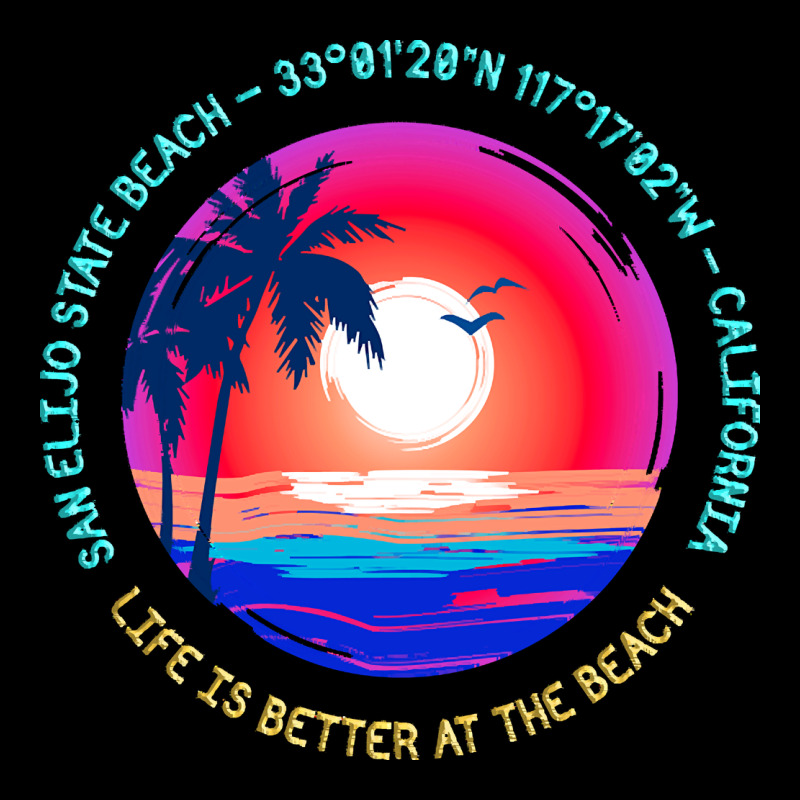 San Elijo State Beach T  Shirt San Elijo State Beach, Encinitas, Calif Premium Sweatshirt by linhVisuals | Teevron
