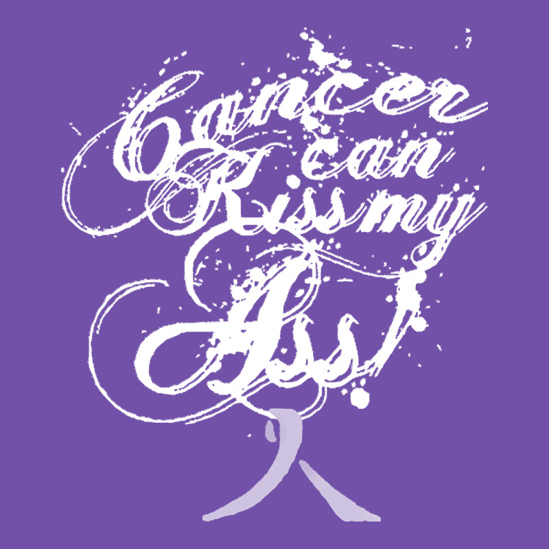 Brain Cancer T  Shirt Cancer Can Kiss My Ass! Brain ( Gray Ribbon) T Premium Sweatshirt by linhVisuals | Teevron