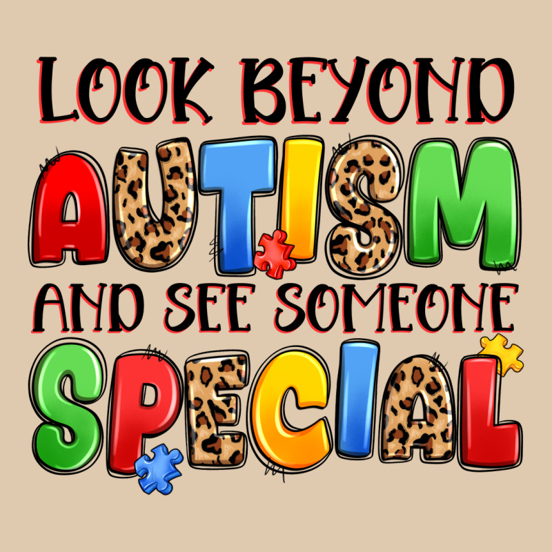 Look Beyond Autism And See Someone Special Heavyweight Sweatshirt by JahusDesignShop | Teevron