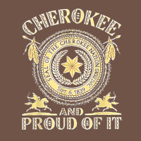 Cherokee Native American And Proud Of T Shirt Premium Sweatshirt | Teevron