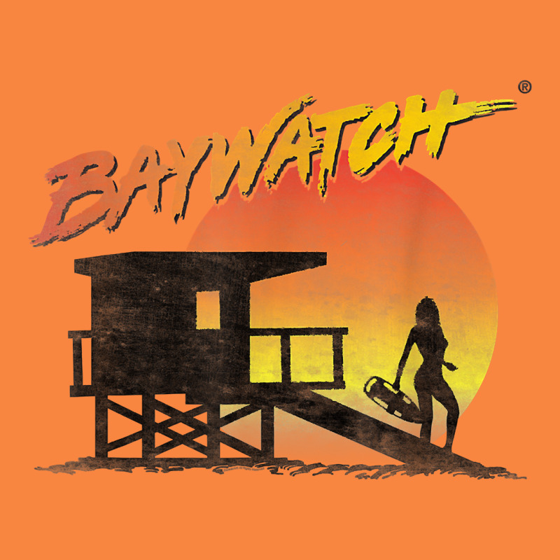 Baywatch Lifeguard Sunset T Shirt Premium Sweatshirt by linhVisuals | Teevron