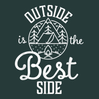 Outside Is The Best Side For Outdoor Campers And Hikers T Shirt Premium Sweatshirt | Teevron