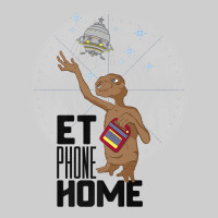 E.t. Phone Home Spaceship Flying Away Premium T Shirt Premium Sweatshirt | Teevron