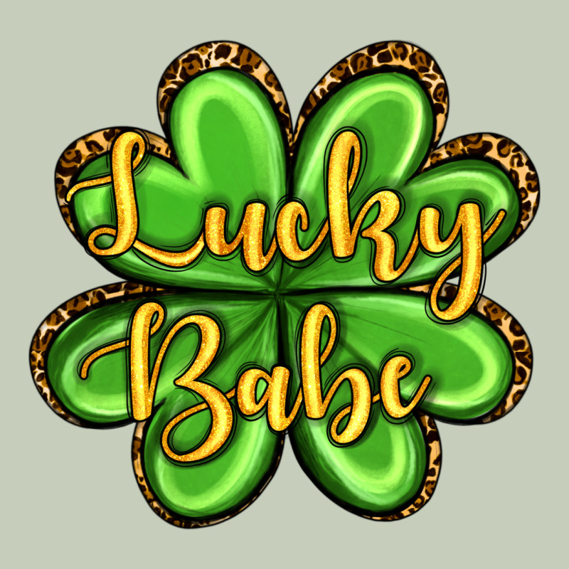 St. Patrick's Lucky Babe Ladies Tee by OliviaCreatesArt | Teevron