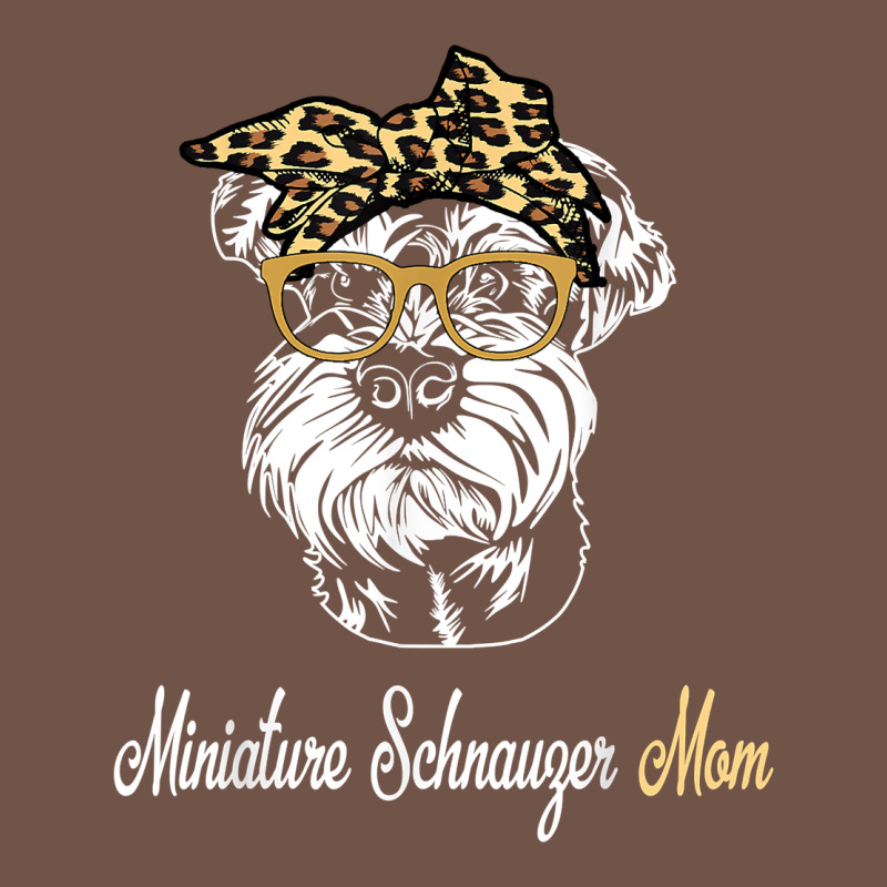 Birthday And Mother's Day Gift Miniature Schnauzer Mom T Shirt Premium Sweatshirt by linhVisuals | Teevron