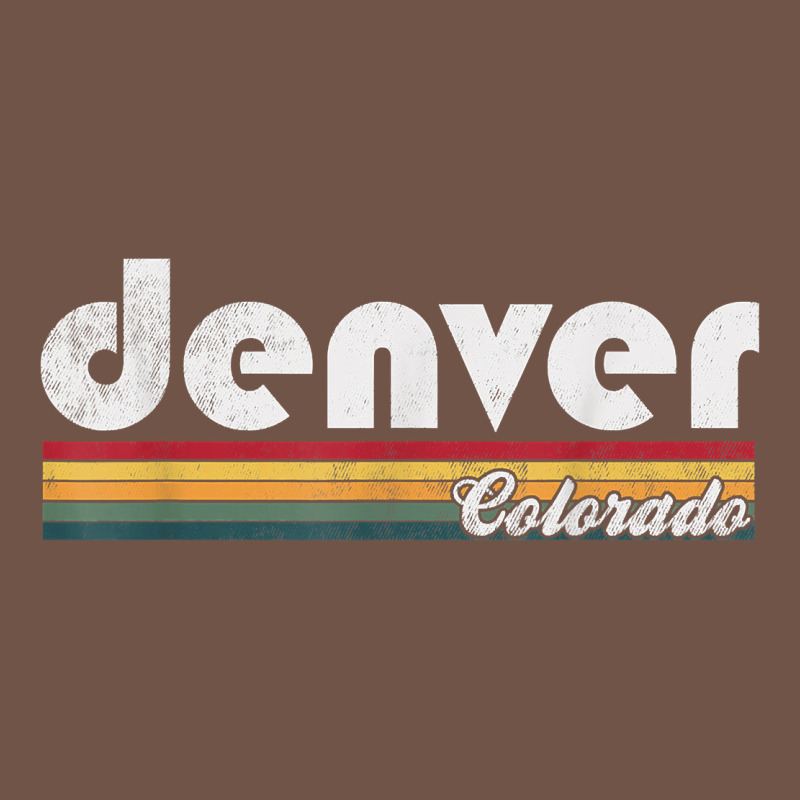 Denver Colorado Vintage 70's 80's Retro Style Men Women T Shirt Premium Sweatshirt by linhVisuals | Teevron