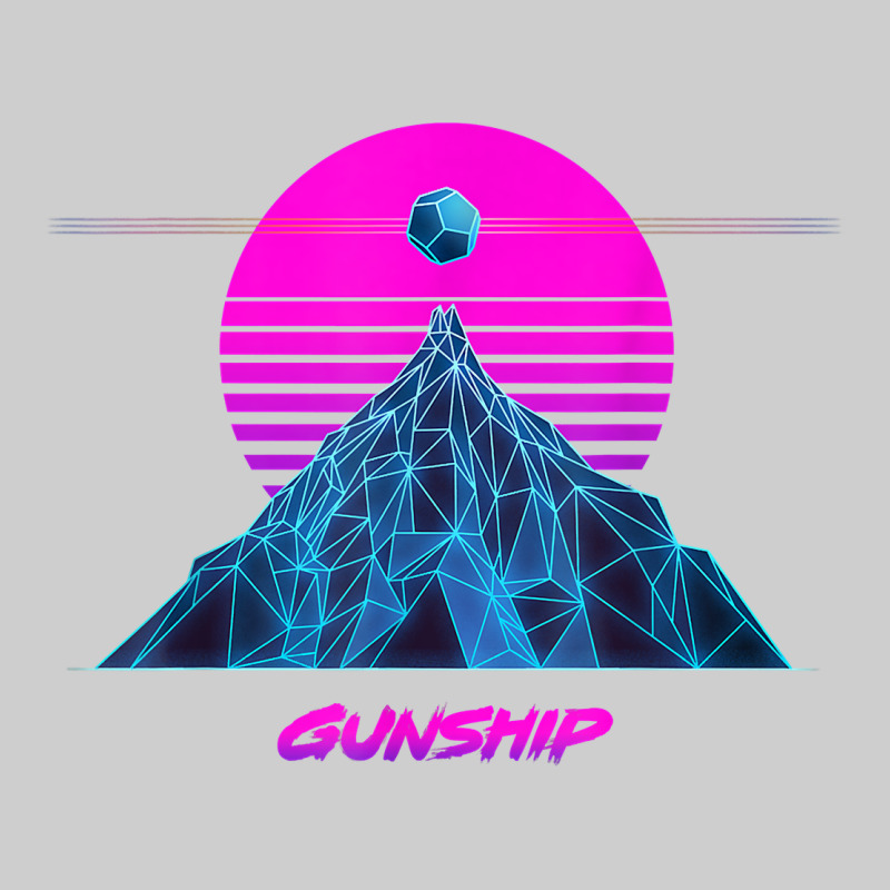 Pink Sun   Official Gunship T Shirt Premium Sweatshirt by linhVisuals | Teevron
