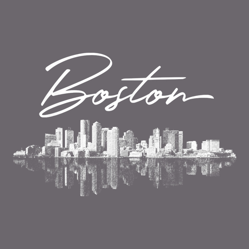 Boston Skyline T Shirt For Women, Men, Girls & Boys Premium Sweatshirt by linhVisuals | Teevron