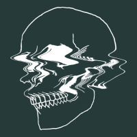 Creepy Cool Egirl Eboy Pastel Goth Vaporwave Glitch Skull Sweatshirt Premium Sweatshirt | Teevron