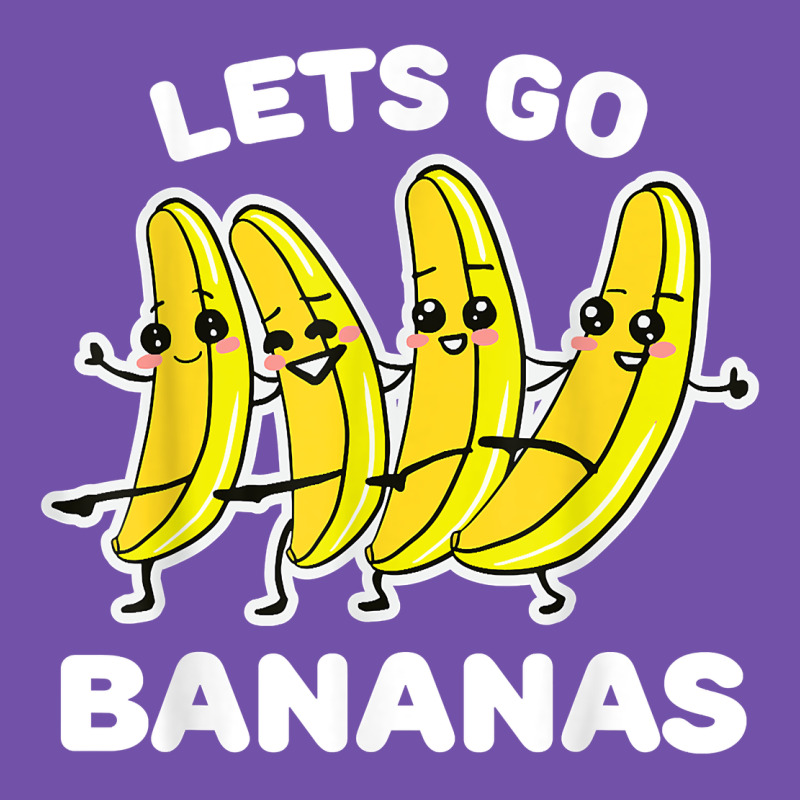 Lets Go Bananas Shirt  Funny Fruit Pun Shirt  Banana T Shirt Premium Sweatshirt by linhVisuals | Teevron