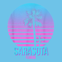 Sarasota Florida Vintage Retro Palm Tree T Shirt Premium Sweatshirt | Teevron