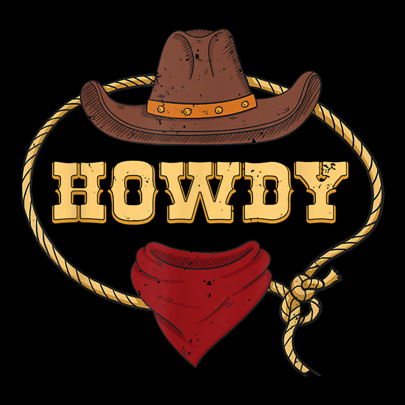 Howdy Shirt Western Rodeo Country Cowboy Texan T Shirt Premium Sweatshirt by linhVisuals | Teevron