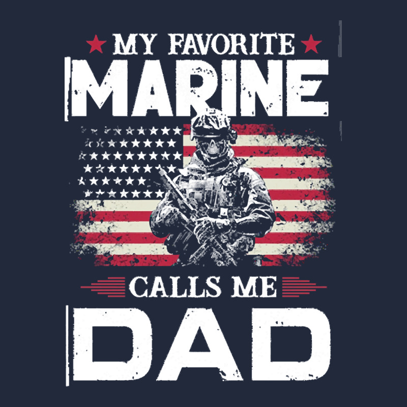 My Favorite Marine Calls Me Dad T  Shirt Father's Day Flag My Favorite Premium Sweatshirt by linhVisuals | Teevron