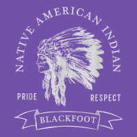 Blackfoot Tribe Native American Indian Pride Respect Darker T Shirt Premium Sweatshirt | Teevron