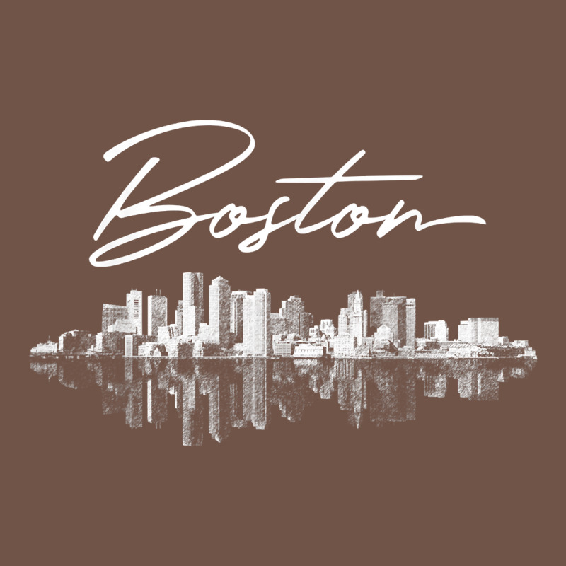 Boston Skyline T Shirt For Women, Men, Girls & Boys Premium Sweatshirt by linhVisuals | Teevron